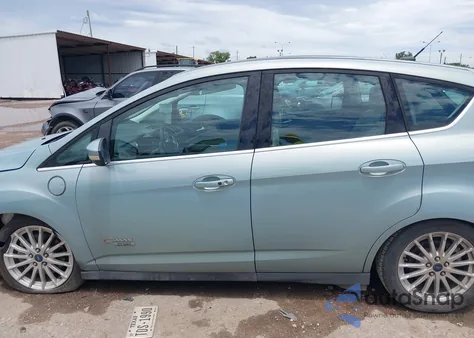 2014 Ford C-Max Energi Sel из США, поврежденный, VIN 1FADP5CU8EL512951